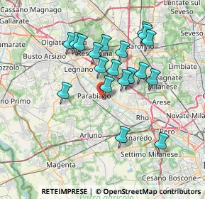 Mappa Via Fratelli di Dio, 20014 Nerviano MI, Italia (6.50789)