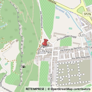 Mappa Via Fontana,  1, 25080 Affi, Verona (Veneto)