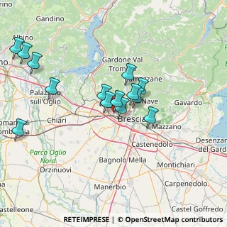 Mappa Via Ponte Gandovere, 25064 Gussago BS, Italia (13.82714)