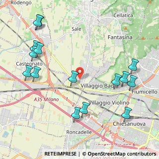 Mappa Via Ponte Gandovere, 25064 Gussago BS, Italia (2.59133)