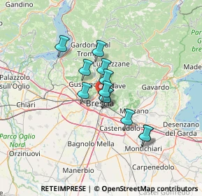 Mappa Via Guglielmo Marconi, 25128 Brescia BS, Italia (9.17083)