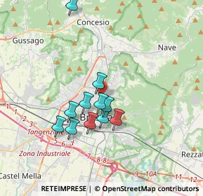 Mappa Via Guglielmo Marconi, 25128 Brescia BS, Italia (2.90455)