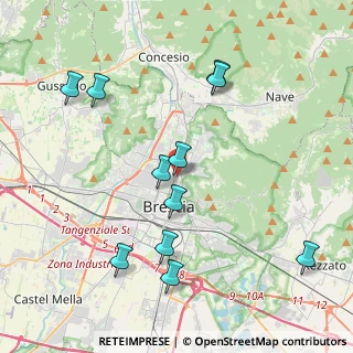Mappa Via Guglielmo Marconi, 25128 Brescia BS, Italia (4.28636)