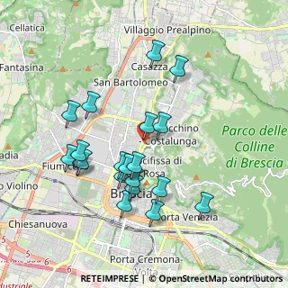 Mappa Via Gian Battista Cipani, 25128 Brescia BS, Italia (1.8075)
