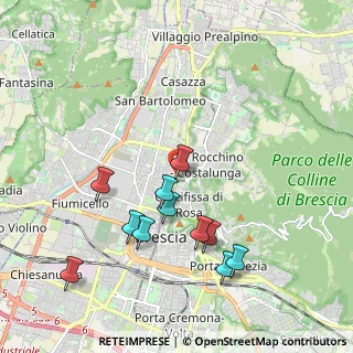Mappa Via Guglielmo Marconi, 25128 Brescia BS, Italia (1.97909)