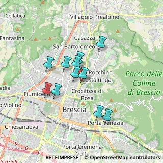 Mappa Via Guglielmo Marconi, 25128 Brescia BS, Italia (1.39909)