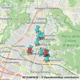 Mappa Via Guglielmo Marconi, 25128 Brescia BS, Italia (1.44)