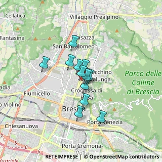 Mappa Via Gian Battista Cipani, 25128 Brescia BS, Italia (1.085)