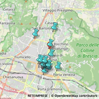 Mappa Via Guglielmo Marconi, 25128 Brescia BS, Italia (1.608)
