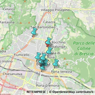 Mappa Via Gian Battista Cipani, 25128 Brescia BS, Italia (1.57545)