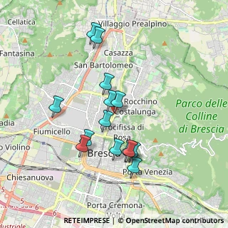 Mappa Via Gian Battista Cipani, 25128 Brescia BS, Italia (1.67357)