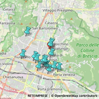 Mappa Via Gian Battista Cipani, 25128 Brescia BS, Italia (1.58933)