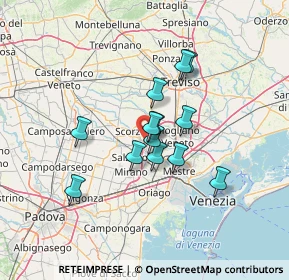 Mappa SS 245, 30030 Martellago VE (9.94385)