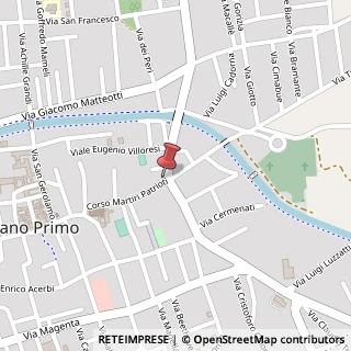 Mappa Corso Martiri Patrioti, 93, 20022 Castano Primo, Milano (Lombardia)