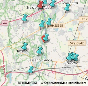 Mappa Via Gerundio, 24045 Fara Gera d'Adda BG, Italia (4.64429)