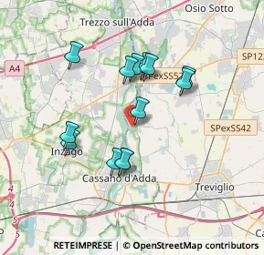 Mappa Via Gerundio, 24045 Fara Gera d'Adda BG, Italia (3.09077)
