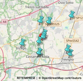 Mappa Via Gerundio, 24045 Fara Gera d'Adda BG, Italia (3.25364)