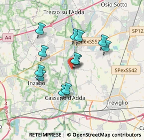 Mappa Via Gerundio, 24045 Fara Gera d'Adda BG, Italia (3.01)