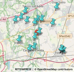 Mappa Via Gerundio, 24045 Fara Gera d'Adda BG, Italia (4.08833)