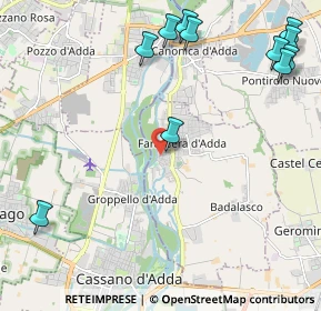 Mappa Via Gerundio, 24045 Fara Gera d'Adda BG, Italia (2.85909)