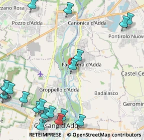 Mappa Via Gerundio, 24045 Fara Gera d'Adda BG, Italia (3.17)