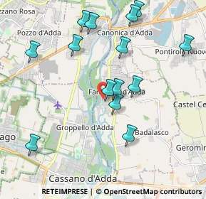 Mappa Via Gerundio, 24045 Fara Gera d'Adda BG, Italia (2.06571)