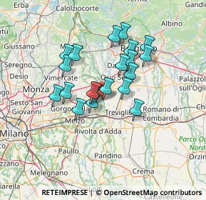 Mappa Via Gerundio, 24045 Fara Gera d'Adda BG, Italia (10.9045)
