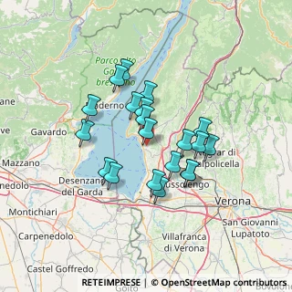 Mappa Via Montavoletta, 37011 Bardolino VR, Italia (11.0845)