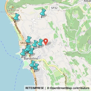 Mappa Via Montavoletta, 37011 Bardolino VR, Italia (1.06818)