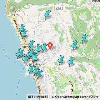 Mappa Via Montavoletta, 37011 Bardolino VR, Italia (1.1005)