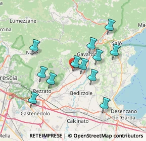 Mappa Via S. Giulia, 25080 Paitone BS, Italia (6.83917)