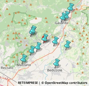 Mappa Via S. Giulia, 25080 Paitone BS, Italia (3.60417)
