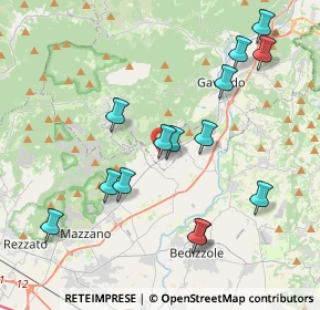 Mappa Via S. Giulia, 25080 Paitone BS, Italia (4.07071)