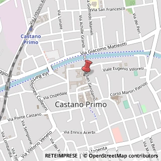 Mappa Via San Gerolamo, 29, 20022 Castano Primo, Milano (Lombardia)