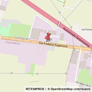 Mappa Via Camaione, 1, 25035 Ospitaletto, Brescia (Lombardia)