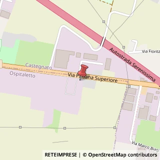 Mappa Via Padana Superiore, 218, 25035 Ospitaletto, Brescia (Lombardia)