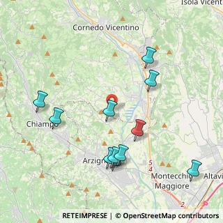 Mappa Via Masieri, 36070 Trissino VI, Italia (4.33)