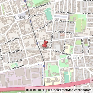 Mappa Via Luigi Cadorna, 8, 20092 Cinisello Balsamo, Milano (Lombardia)