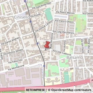 Mappa Via Luigi Cadorna, 10, 20092 Cinisello Balsamo, Milano (Lombardia)