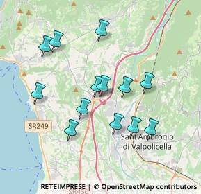 Mappa Piano terra: negozio, 37010 Affi VR, Italia (3.39077)