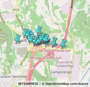 Mappa Piano terra: negozio, 37010 Affi VR, Italia (0.479)