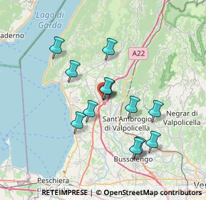 Mappa Piano terra: negozio, 37010 Affi VR, Italia (6.35)