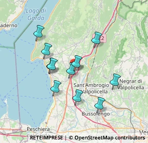 Mappa Piano terra: negozio, 37010 Affi VR, Italia (6.24364)