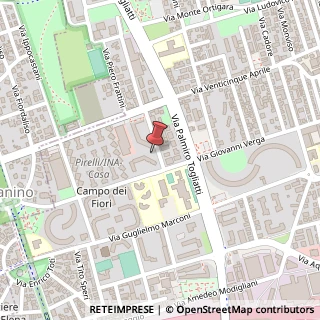 Mappa Via Volontari del Sangue, 6, 20092 Cinisello Balsamo, Milano (Lombardia)