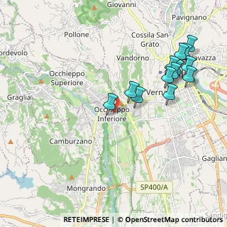 Mappa Viale Adriano Caralli, 13897 Occhieppo Inferiore BI, Italia (2.21)