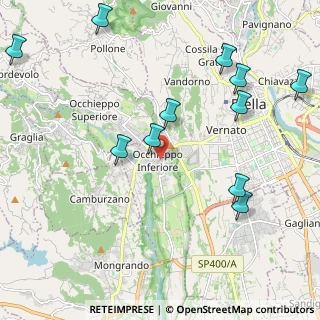 Mappa Viale Adriano Caralli, 13897 Occhieppo Inferiore BI, Italia (2.48455)