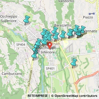 Mappa Viale Adriano Caralli, 13897 Occhieppo Inferiore BI, Italia (0.81)