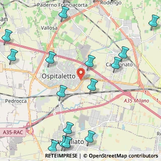 Mappa Via I° Maggio Traversa, 25035 Ospitaletto BS, Italia (3.3015)