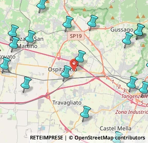 Mappa Via I° Maggio Traversa, 25035 Ospitaletto BS, Italia (6.215)