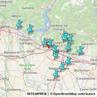 Mappa Via I° Maggio Traversa, 25035 Ospitaletto BS, Italia (13.75643)